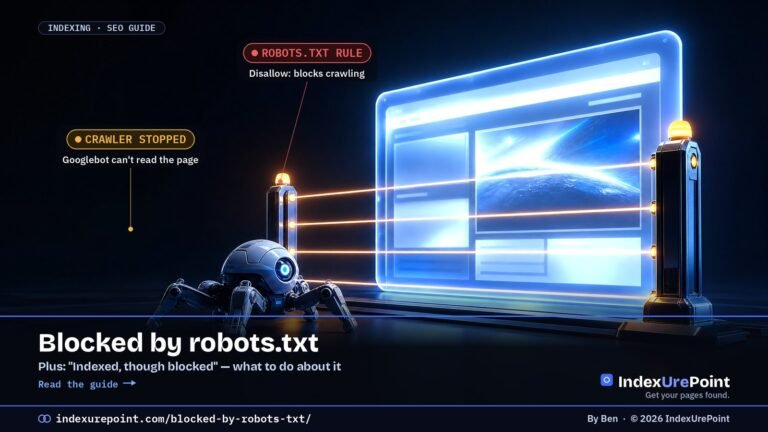 Blocked by robots.txt