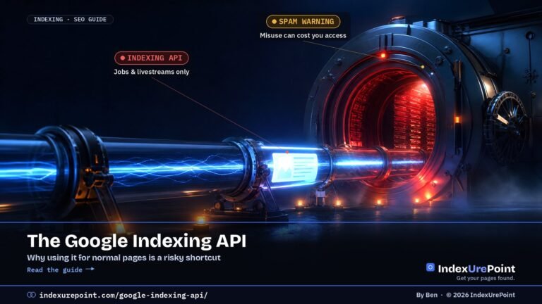 The Google Indexing API