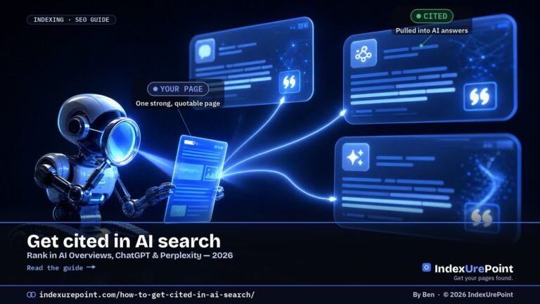How to get cited in AI search