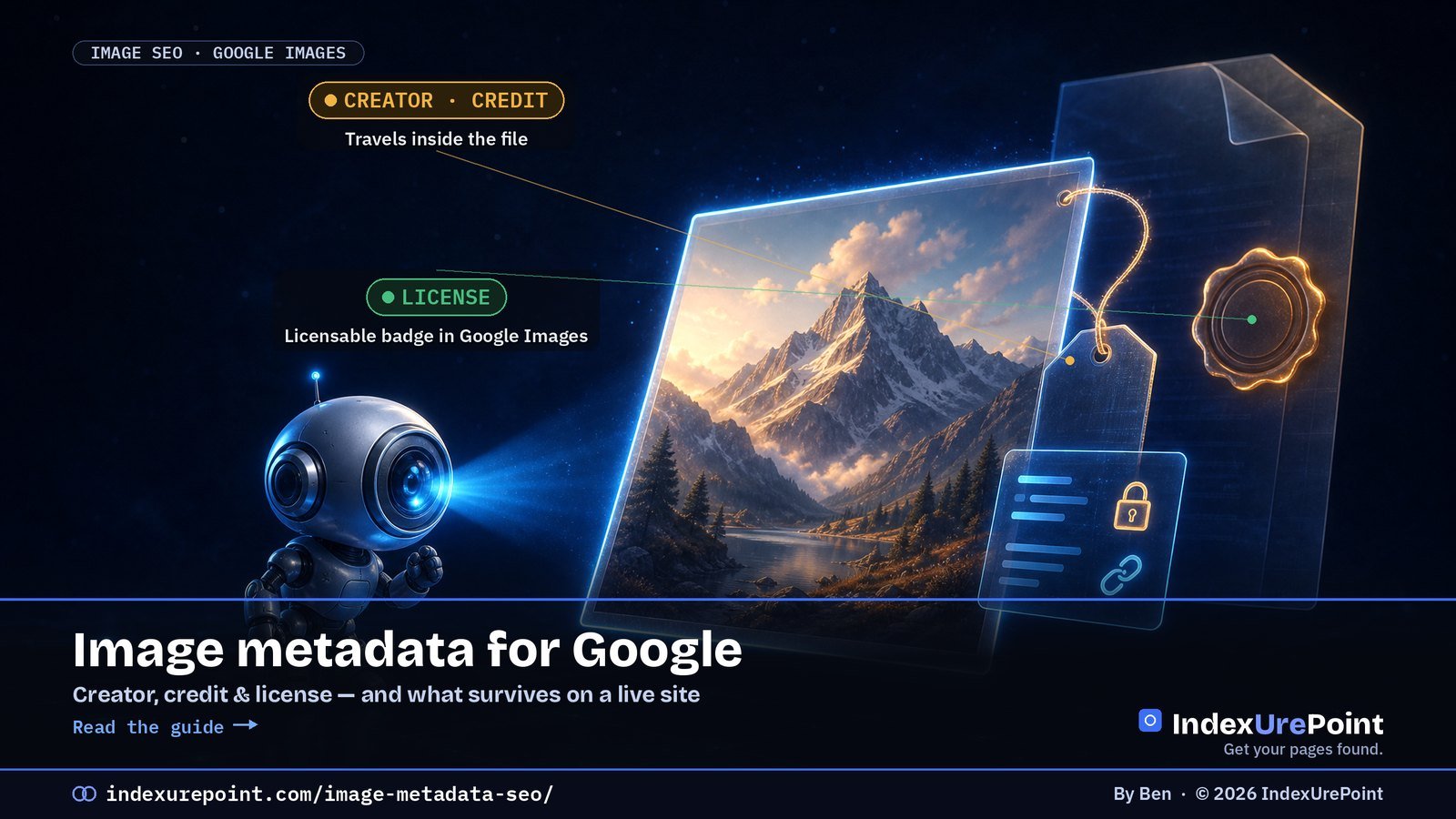 Image Metadata SEO: How to Get Credit for Your Images in Google