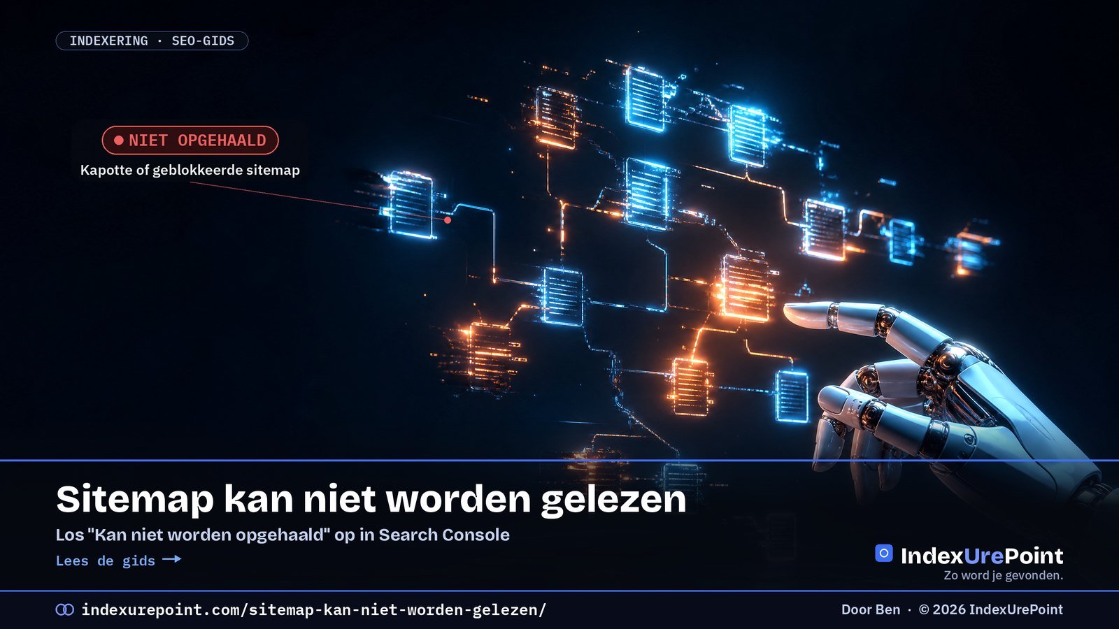 Sitemap kan niet worden gelezen of opgehaald: zo los je het op