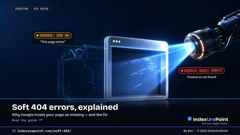 Soft 404 errors