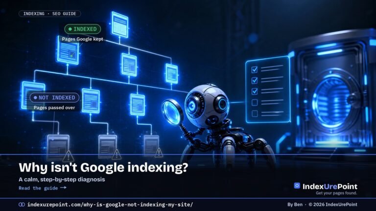 Why isn’t Google indexing my site?